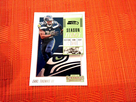 2018 Contenders NFL 12 Earl Thomas III - Seattle Seahawks (Base)
