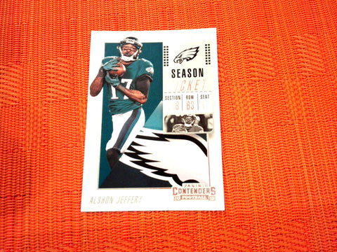 2018 Contenders NFL 21 Alshon Jeffery - Philadelphia Eagles (Base)
