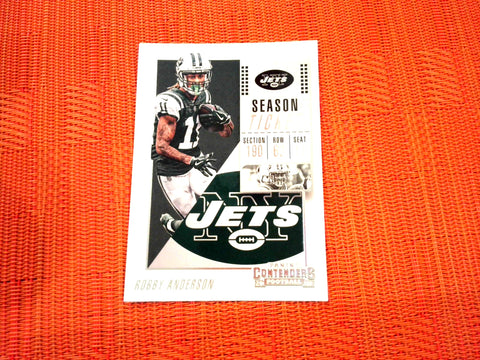 2018 Contenders NFL 27 Robby Anderson - New York Jets (Base)