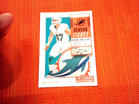 2018 Contenders NFL 44 Kiko Alonso - Miami Dolphins (Base)