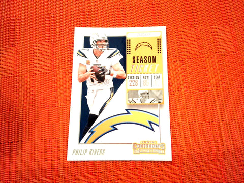 2018 Contenders NFL 48 Philip Rivers - Los Angeles Chargers (Base)