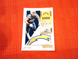 2018 Contenders NFL 50 Joey Bosa - Los Angeles Chargers (Base)