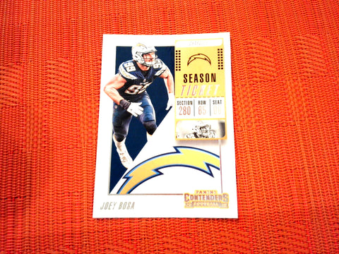 2018 Contenders NFL 50 Joey Bosa - Los Angeles Chargers (Base)