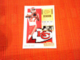 2018 Contenders NFL 53 Kareem Hunt - Kansas City Chiefs (Base)