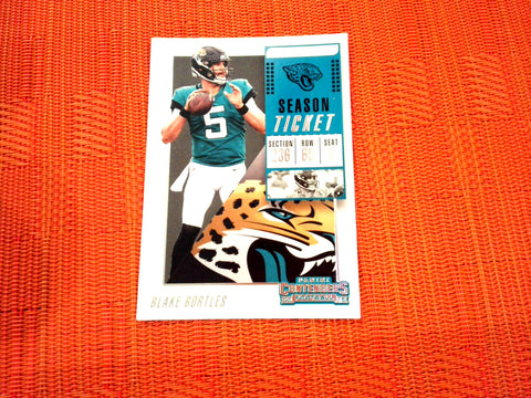 2018 Contenders NFL 54 Blake Bortles - Jacksonville Jaguars (Base)