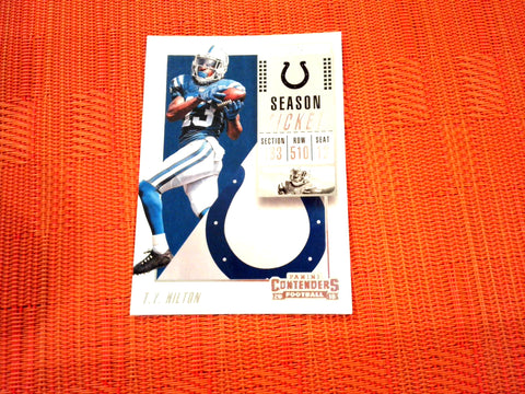 2018 Contenders NFL 57 T.Y. Hilton - Indianapolis Colts (Base)