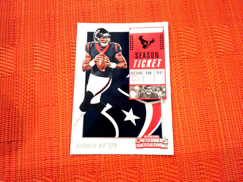 2018 Contenders NFL 60 Deshaun Watson - Houston Texans (Base)