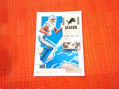 2018 Contenders NFL 67 Marvin Jones Jr. - Detroit Lions (Base)