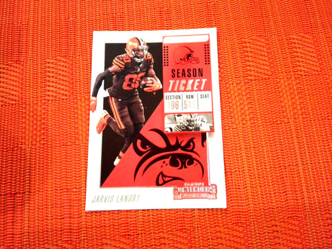 2018 Contenders NFL 76 Jarvis Landry - Cleveland Browns (Base)