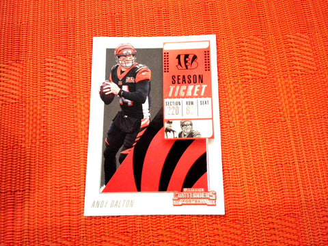 2018 Contenders NFL 78 Andy Dalton - Cincinnati Bengals (Base)