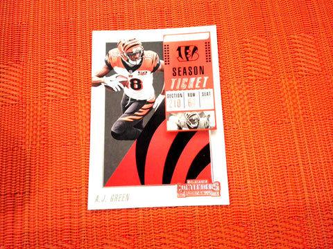 2018 Contenders NFL 79 A.J. Green - Cincinnati Bengals (Base)