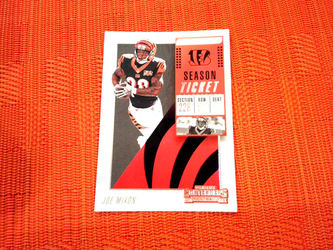 2018 Contenders NFL 80 Joe Mixon - Cincinnati Bengals (Base)