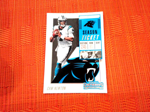 2018 Contenders NFL 84 Cam Newton - Carolina Panthers (Base)