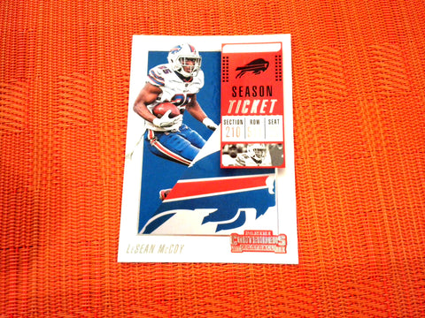 2018 Contenders NFL 88 LeSean McCoy - Buffalo Bills (Base)