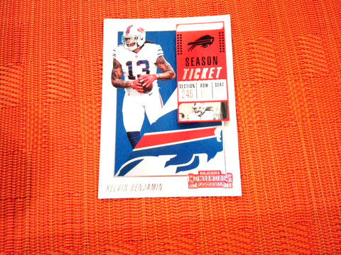 2018 Contenders NFL 89 Kelvin Benjamin - Buffalo Bills (Base)