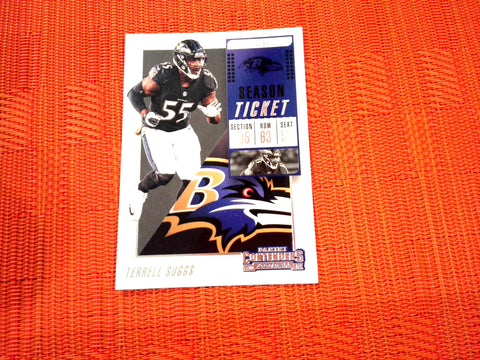 2018 Contenders NFL 92 Terrell Suggs - Baltimore Ravens (Base)
