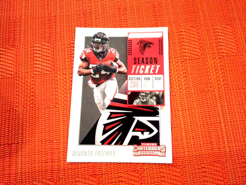 2018 Contenders NFL 95 Devonta Freeman - Atlanta Falcons (Base)