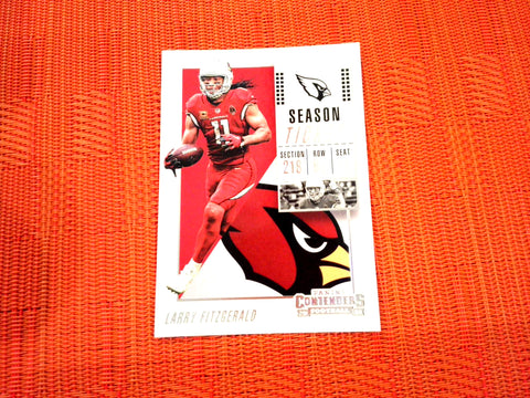 2018 Contenders NFL 97 Larry Fitzgerald - Arizona Cardinals (Base)