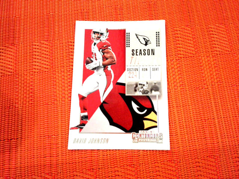 2018 Contenders NFL 98 David Johnson - Arizona Cardinals (Base)