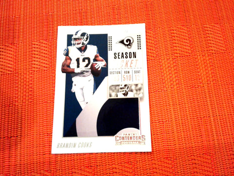 2018 Contenders NFL 99 Brandin Cooks - Los Angeles Rams (Base)