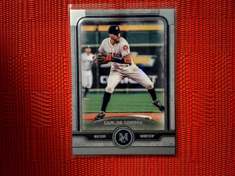 2019 Topps Museum Collection-  38 Carlos Correa - Houston Astros (Base)