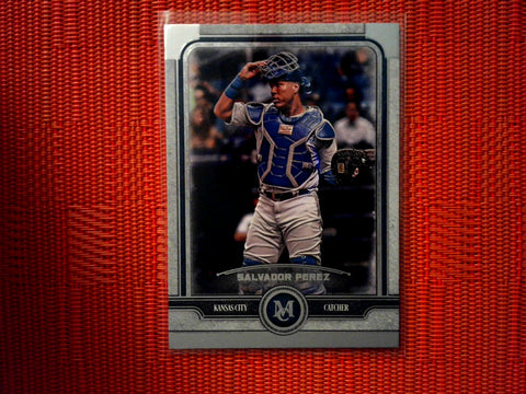 2019 Topps Museum Collection-  44 Salvador Perez - Kansas City Royals (Base)