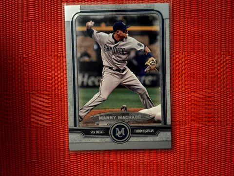 2019 Topps Museum Collection-  78 Manny Machado - San Diego Padres (Base)