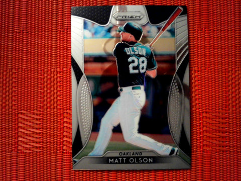 2019 Panini Prizm Baseball  4 Matt Olson - Oakland A's (Base)