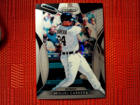 2019 Panini Prizm Baseball  12 Miguel Cabrera - Detroit Tigers (Base)