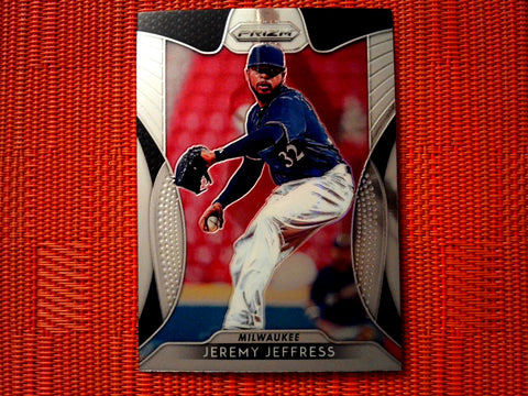 2019 Panini Prizm Baseball  86 Jeremy Jeffress - Milwaukee Brewers (Base)