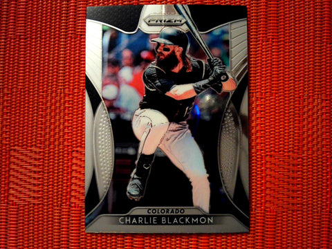 2019 Panini Prizm Baseball  106 Charlie Blackmon - Colorado Rockies (Base)