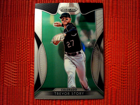 2019 Panini Prizm Baseball  113 Trevor Story - Colorado Rockies (Base)