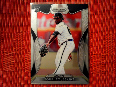 2019 Panini Prizm Baseball  121 Touki Toussaint - Atlanta Braves (Base)