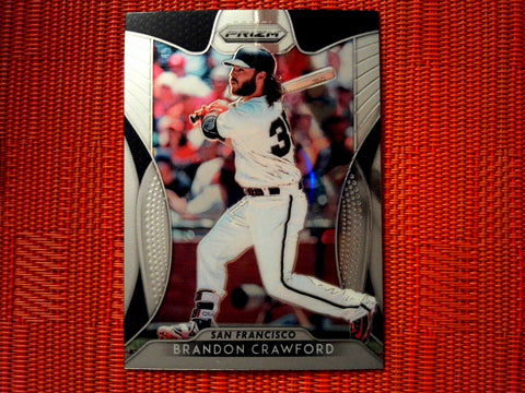 2019 Panini Prizm Baseball  129 Brandon Crawford - San Francisco Giants (Base)