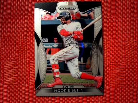 2019 Panini Prizm Baseball  180 Mookie Betts - Boston Red Sox (Base)