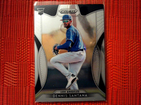 2019 Panini Prizm Baseball  181 Dennis Santana - Los Angeles Dodgers (Base)