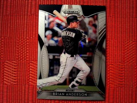 2019 Panini Prizm Baseball  190 Brian Anderson - Miami Marlins (Base)