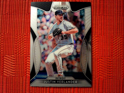 2019 Panini Prizm Baseball  244 Justin Verlander - Detroit Tigers (Base)