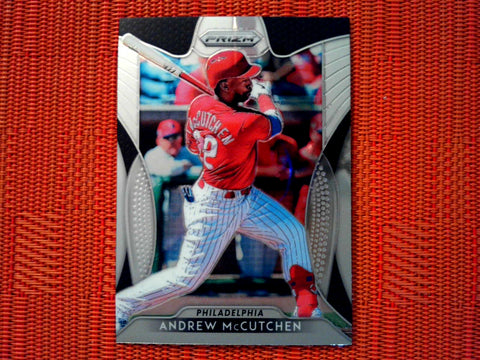 2019 Panini Prizm Baseball  281 Andrew McCutchen - Philadelphia Phillies (Base)