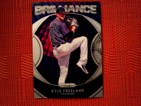 2019 Panini Prizm Baseball 7 Kyle Freeland - Colorado Rockies (Brilliance Set )