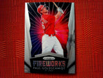 2019 Panini Prizm Baseball 10 Paul Goldschmidt - St. Louis Cardinals (Fireworks Set )