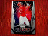 2019 Panini Prizm Baseball 10 Paul Goldschmidt - St. Louis Cardinals (Fireworks Set )