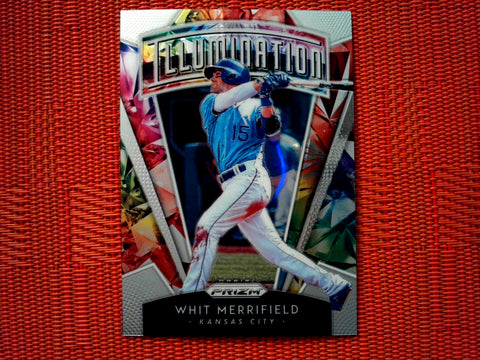 2019 Panini Prizm Baseball 11 Whit Merrifield - Kansas City Royals (Illumination Set)