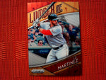 2019 Panini Prizm Baseball 3 J.D. Martinez - Boston Red Sox (Lumber Inc. Set )