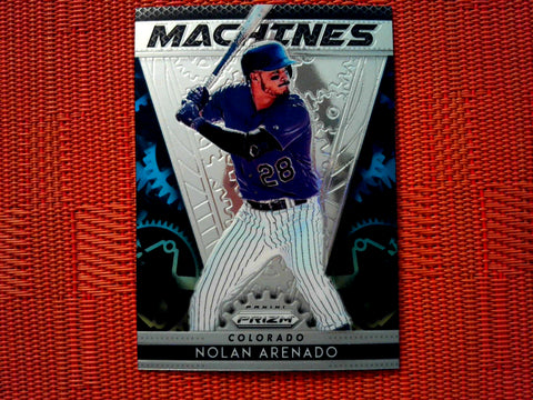 2019 Panini Prizm Baseball 7 Nolan Arenado - Colorado Rockies (Machines Set )