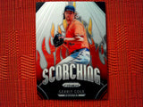 2019 Panini Prizm Baseball 3 Gerrit Cole - Houston Astros (Scorching Set )