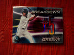 2019 Bowman Draft BSB-RG Riley Greene - Detroit Tigers (Draft Pick Breakdown )