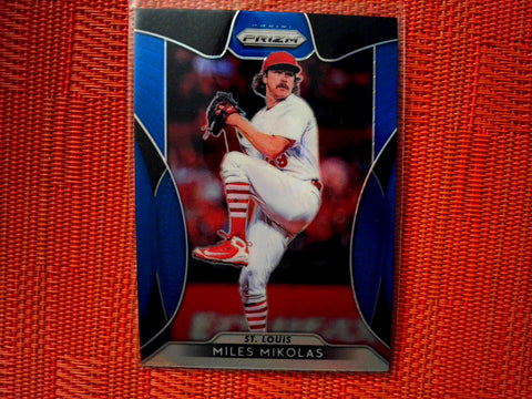 2019 Panini Prizm Baseball  26 Miles Mikolas - St. Louis Cardinals  (Blue)