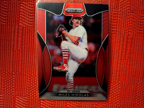 2019 Panini Prizm Baseball  26 Miles Mikolas - St. Louis Cardinals  (Red)