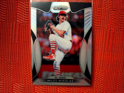 2019 Panini Prizm Baseball  26 Miles Mikolas - St. Louis Cardinals  (PRIZM Silvers)